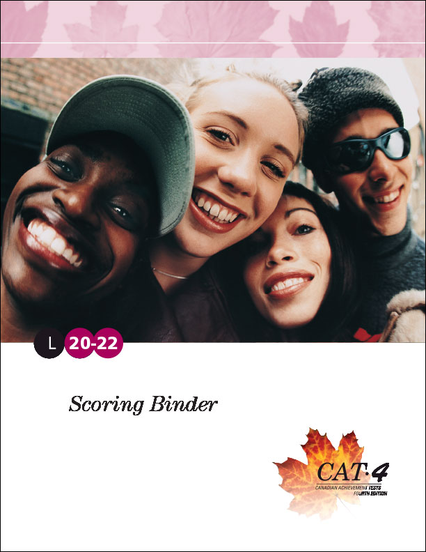 CAT4 Lv20-22 Scoring Binder