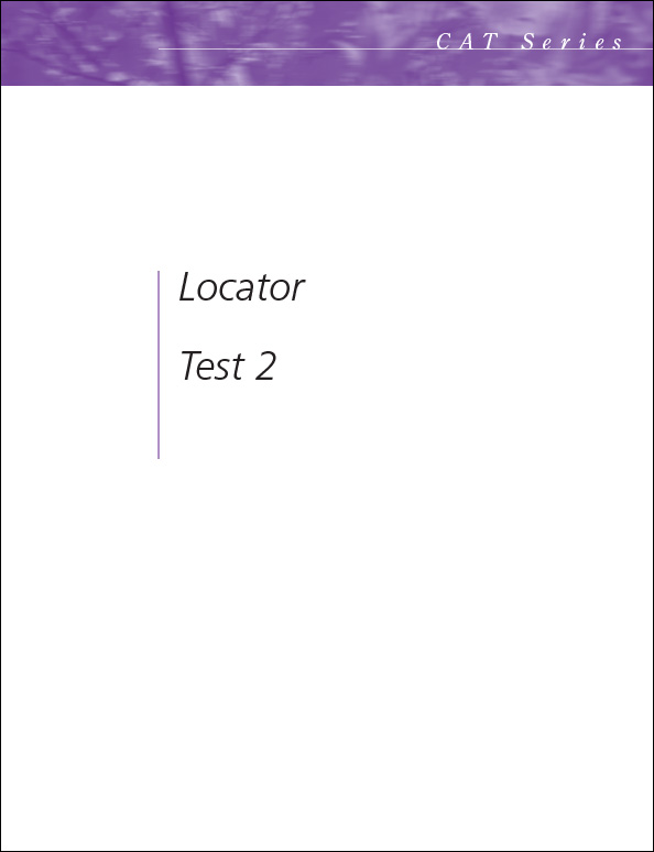 CAT3 Locator test 2