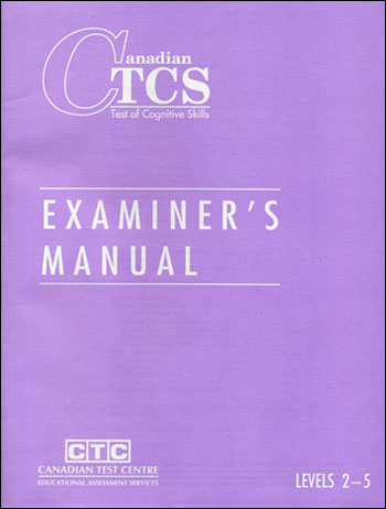 CTCS Examiners Manual Level 2-5